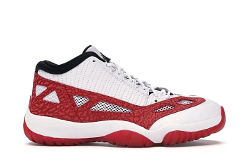 Jordan 11 Retro Low IE White Gym Red - 1