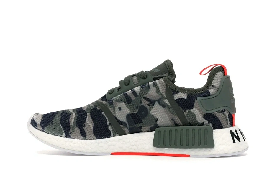 Фото № 5 с приближением к товару «‎adidas NMD R1 Green Camo»