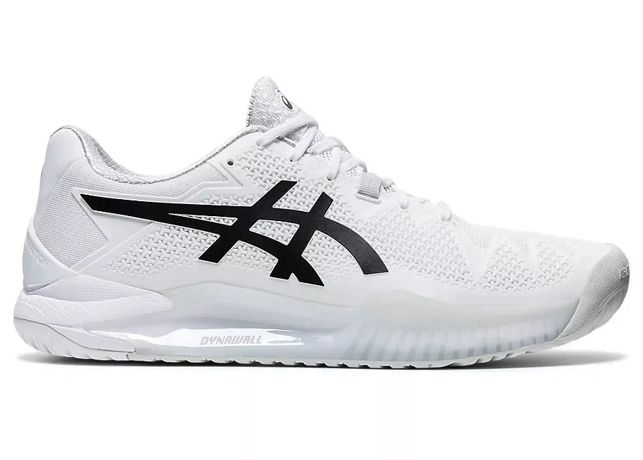 Фото № 1 с приближением к товару «‎ASICS Gel Resolution 8 White Black»