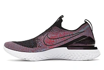 Фото № 3 с приближением к товару «‎Nike Epic React Moc Flyknit Black University Red Hyper Jade»