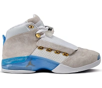 Фото № 1 с приближением к товару «‎Jordan 17 Retro OVO White Valor Blue»