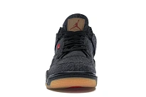Фото № 2 с приближением к товару «‎Jordan 4 Retro Levis Black  (Blank Tag)»