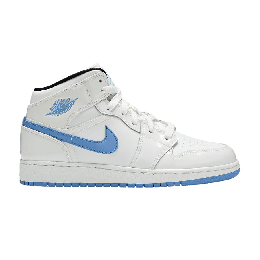 Фото № 1 с приближением к товару «‎Air Jordan 1 Retro Mid GS Legend Blue»