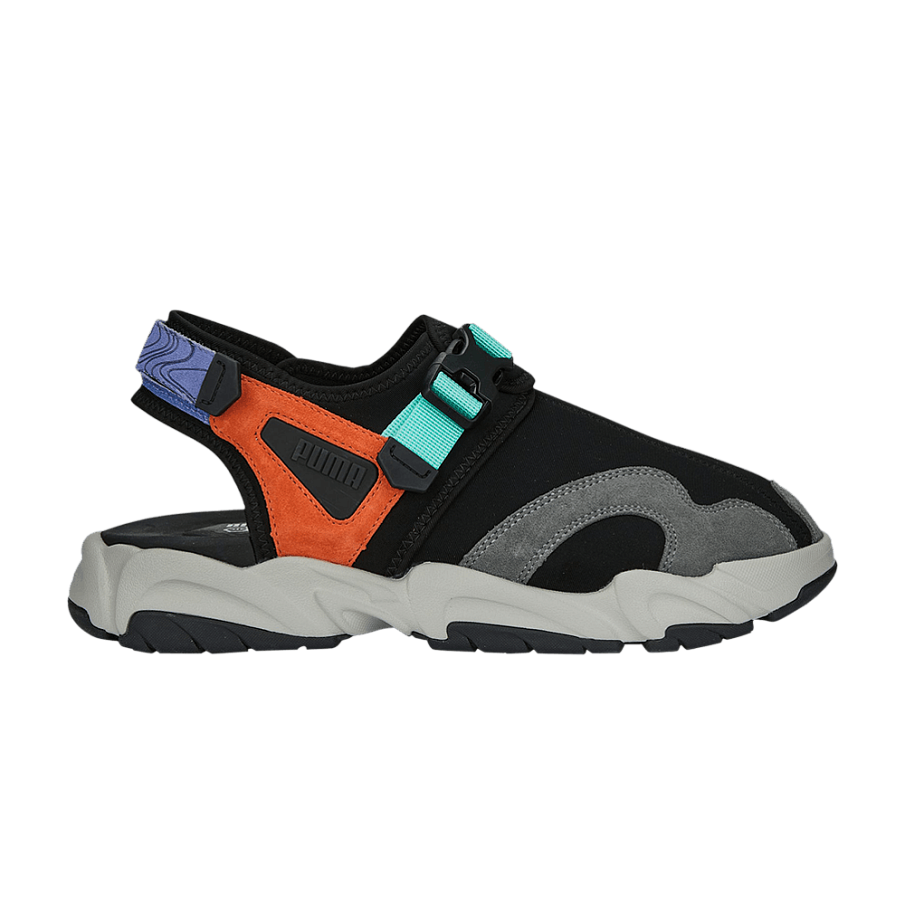 Фото № 1 с приближением к товару «‎Puma TS-01 Retro Black Electric Peppermint»
