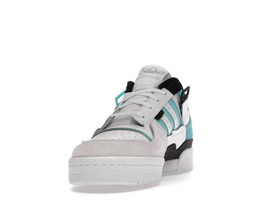 Фото № 4 с приближением к товару «‎adidas Forum Exhibit Low Aqua»