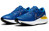 Фото № 3 с приближением к товару «‎Nike Renew Run (GS) BlueYellowWhite»