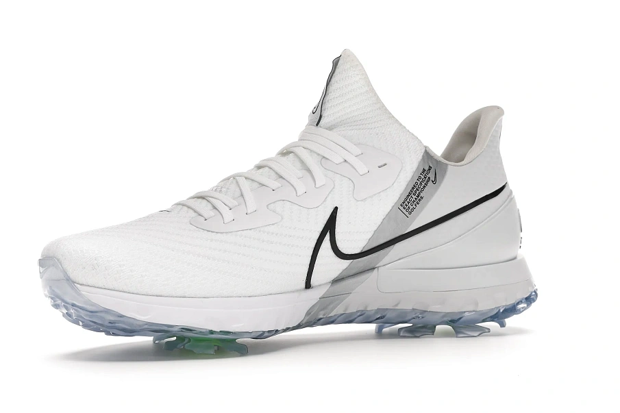 Фото № 4 с приближением к товару «‎Nike Air Zoom Infinity Tour White Platinum Black»