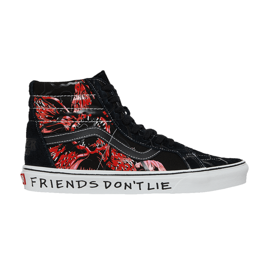 Фото № 1 с приближением к товару «‎Stranger Things x Vans Sk8-Hi Reissue Upside Down»