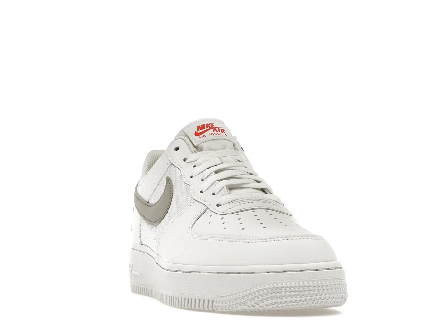 Фото № 4 с приближением к товару «‎Nike Air Force 1 Low 07 SE Double Swoosh White Picante»