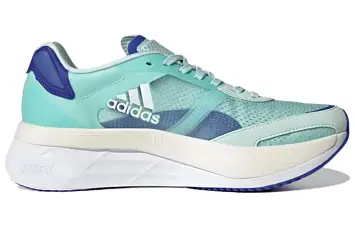 adidas Wmns Adizero Boston 10 Running Shoes BlueGreen - 2