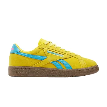 Reebok Women's Club C Grounds UK Golden Haze Future Cyan - 1