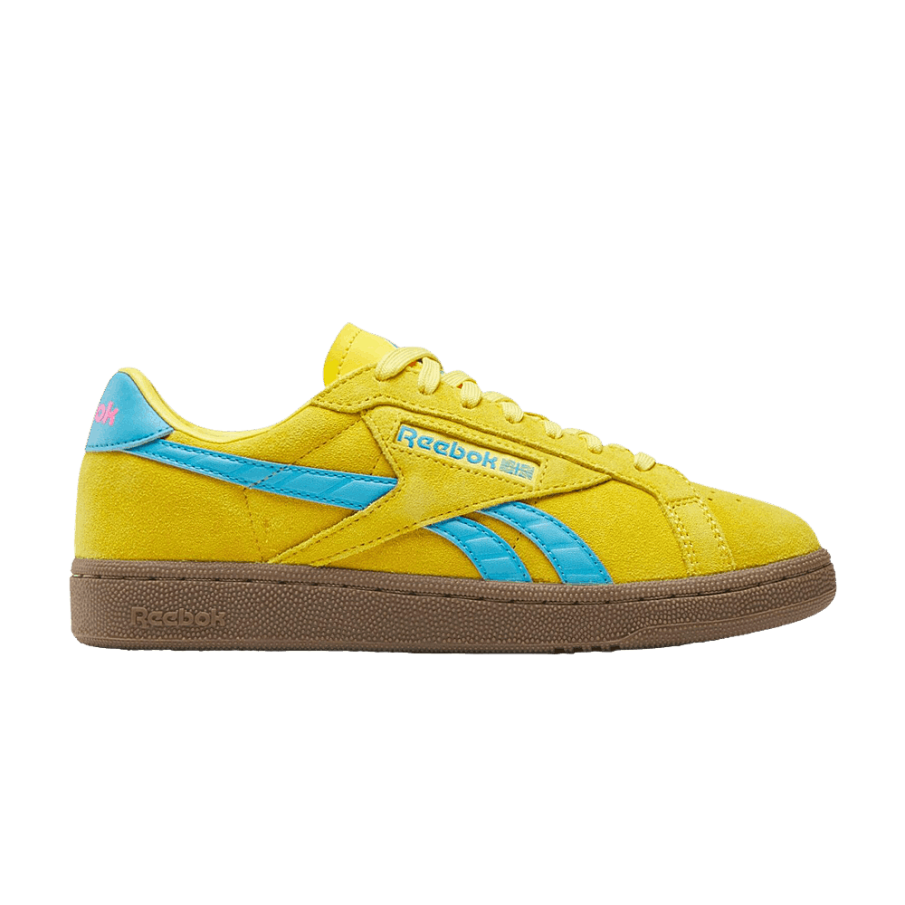 Фото № 1 с приближением к товару «‎Reebok Women's Club C Grounds UK Golden Haze Future Cyan»