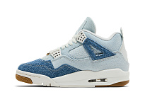 Фото № 4 с приближением к товару «‎Women's Air Jordan 4 Retro TEX Worn Blue Denim»