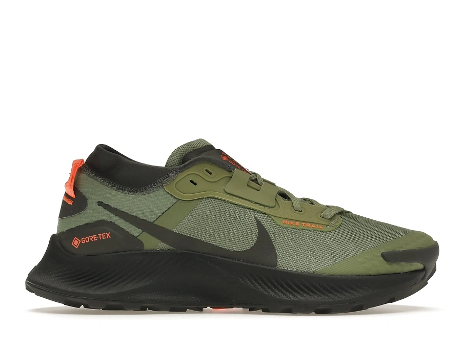 Фото № 1 с приближением к товару «‎Nike Pegasus Trail 3 Gore-Tex Oil Green Iron Grey Total Orange»