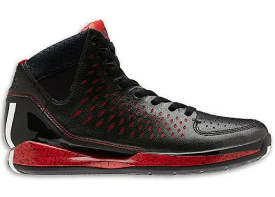 Фото № 1 с приближением к товару «‎adidas D Rose 3 Black Scarlet»
