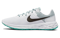 Фото № 1 с приближением к товару «‎Nike Wmns Revolution 6 Next Nature Low-Top Running Shoes GrayGreen»
