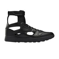 Фото № 1 с приближением к товару «‎Maison Margiela x Reebok Classic Leather Tabi High Black»