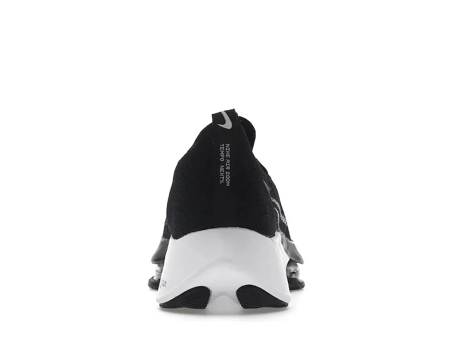 Фото № 4 с приближением к товару «‎Nike Air Zoom Tempo Next% Flyknit Black White »