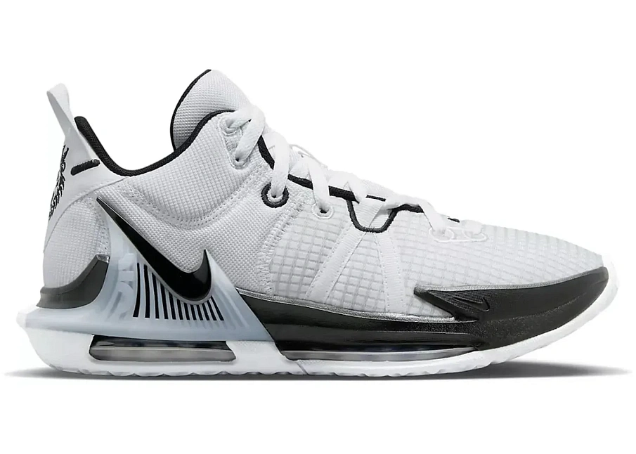 Фото № 1 с приближением к товару «‎Nike LeBron Witness 7 TB White Black»
