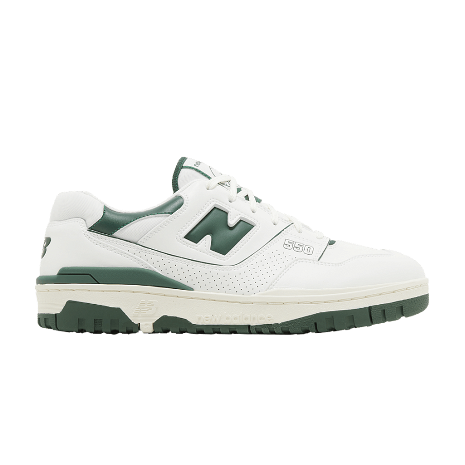 Фото № 1 с приближением к товару «‎New Balance 550 Golf SL White Green»
