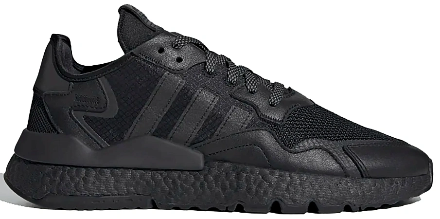 Фото № 1 с приближением к товару «‎adidas Nite Jogger Triple Black (2020)»