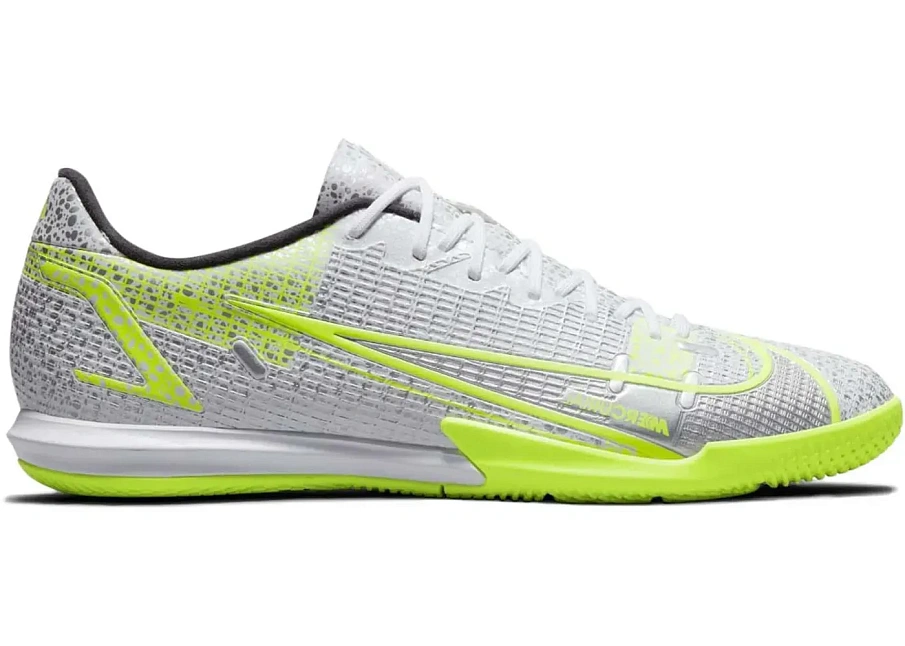Фото № 1 с приближением к товару «‎Nike Mercurial Vapor 14 Academy IC Metallic Silver Volt»