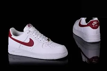  Nike Air Force 1 Low Skate shoes WhiteTeam Red - 2