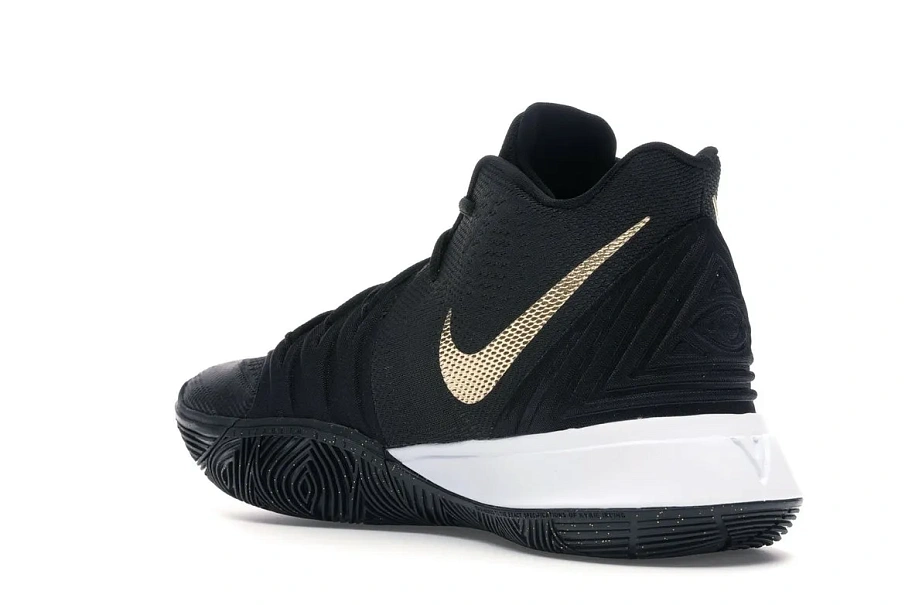 Фото № 6 с приближением к товару «‎Nike Kyrie 5 Black Metallic Gold»