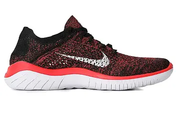 Nike Free Rn Flyknit 2018 BlackRed - 2