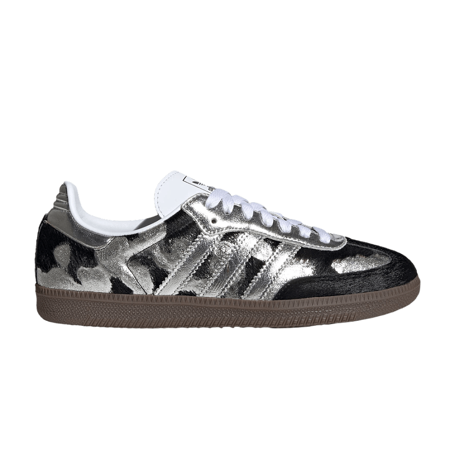 Фото № 1 с приближением к товару «‎adidas Women's Samba OG Black Silver Metallic Cloud White»