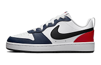 Фото № 1 с приближением к товару «‎Nike Court Borough Low 2 (GS) Low-Top Sneakers WhiteBlueRedBlack»