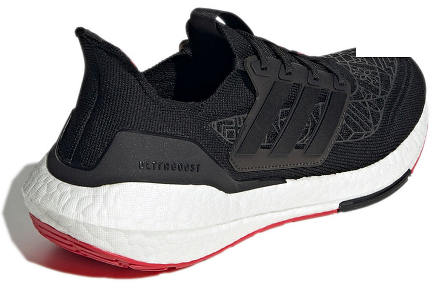 Фото № 4 с приближением к товару «‎adidas Ultraboost 21 CNY Running Shoes BlackRed»