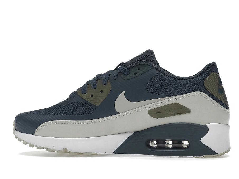 Фото № 5 с приближением к товару «‎Nike Air Max 90 Ultra 2.0 Blue Fox Light Bone»