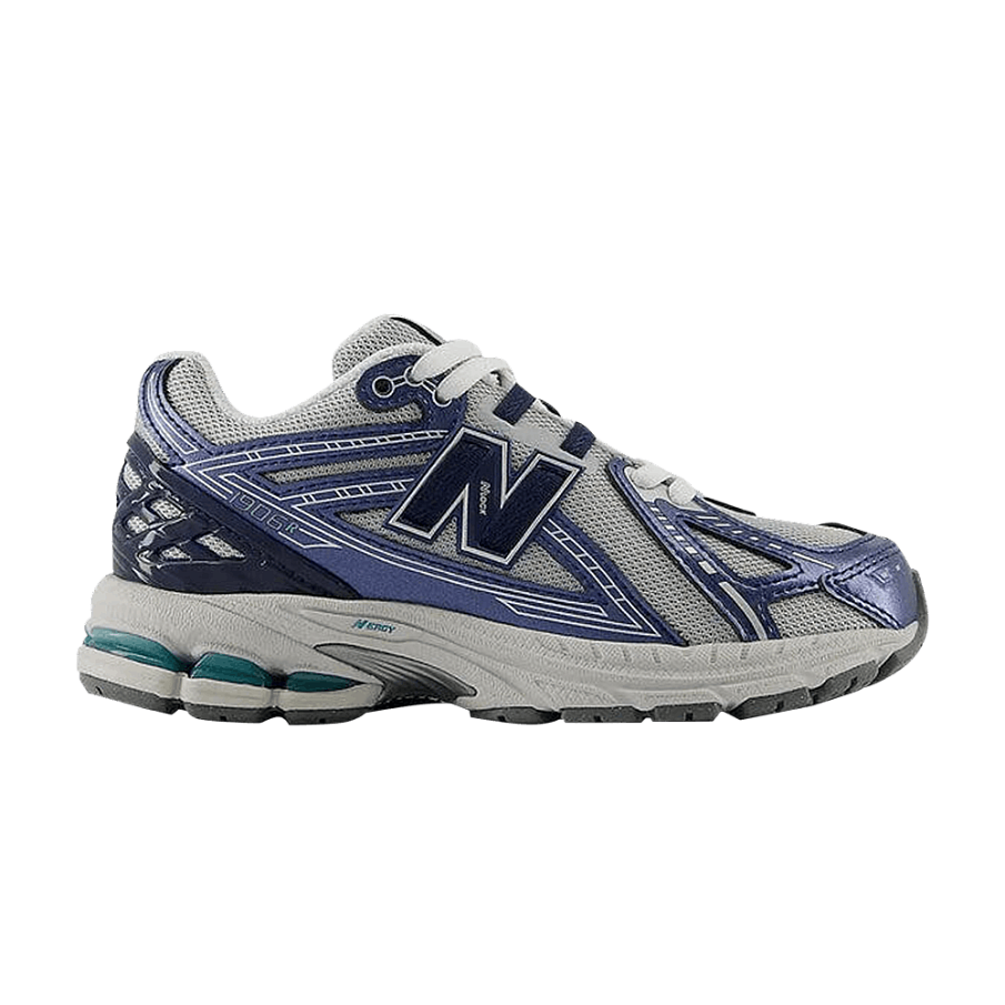 Фото № 1 с приближением к товару «‎New Balance 9060 Little Kid Team Navy White»