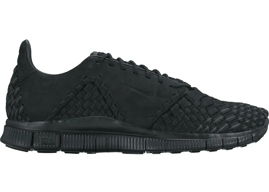 Фото № 1 с приближением к товару «‎Nike Free Inneva Woven 2 Triple Black»