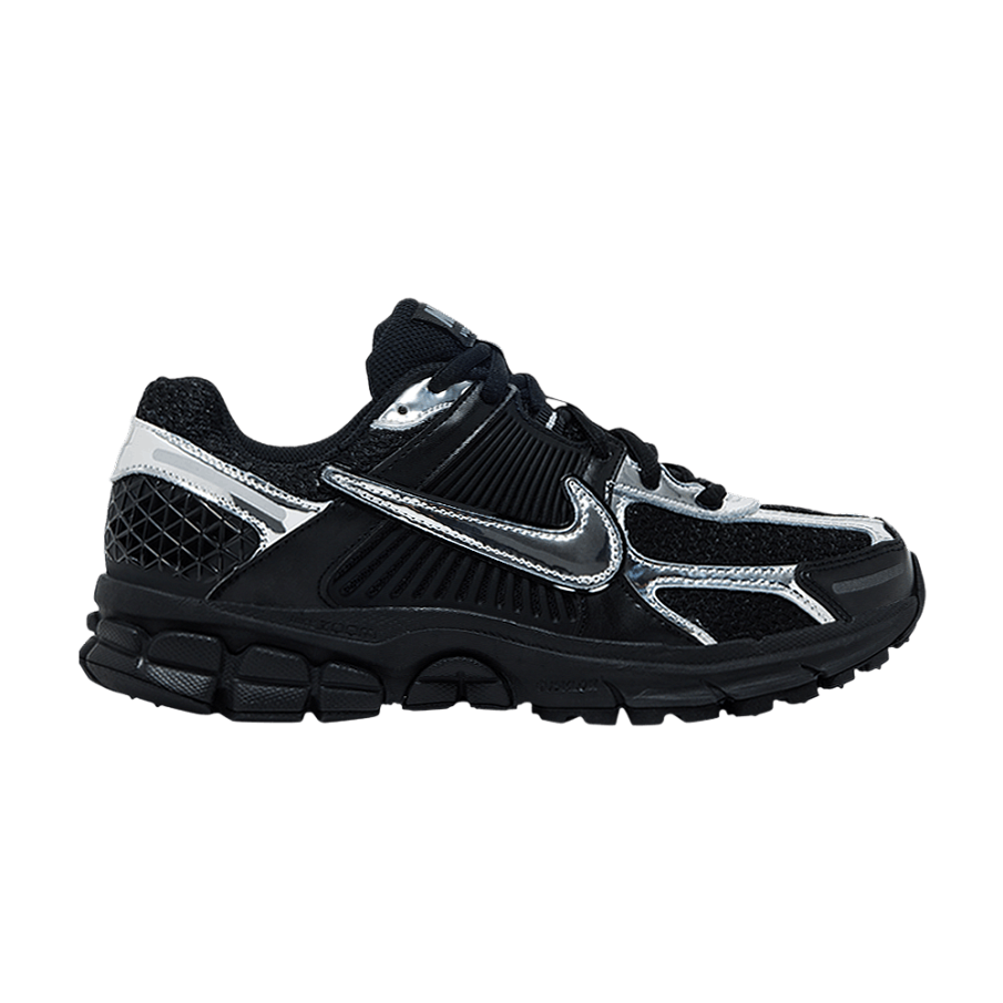 Фото № 1 с приближением к товару «‎Nike Women's Air Zoom Vomero 5 Black Metallic Silver»