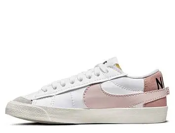 Nike Blazer Low '77 Jumbo Low-Top Sneakers PinkWhite - 1