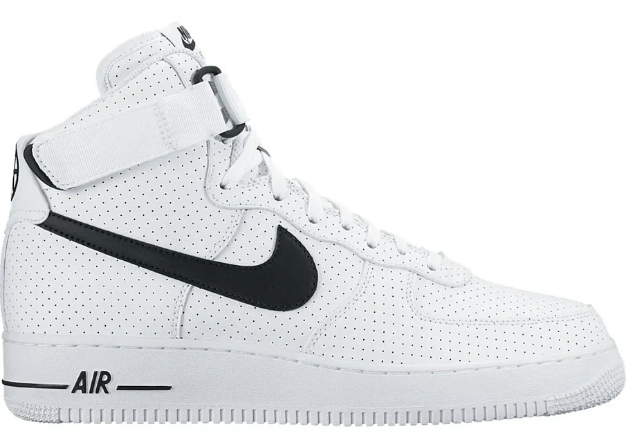 Фото № 1 с приближением к товару «‎Nike Air Force 1 High Perf White Black»