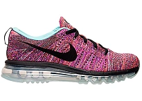 Фото № 1 с приближением к товару «‎Nike Flyknit Max Black Copa Hyper Orange »