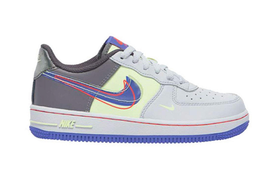 Фото № 2 с приближением к товару «‎(BP) Nike Force 1 LV8 GreyWhitePurple»