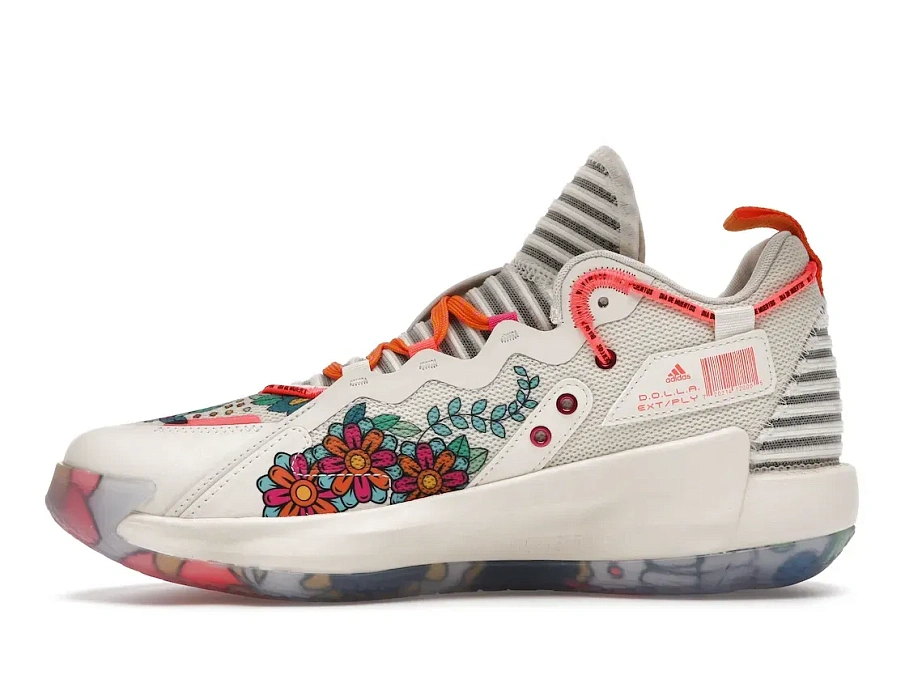 Фото № 3 с приближением к товару «‎adidas Dame 7 EXTPLY Day Of The Dead»