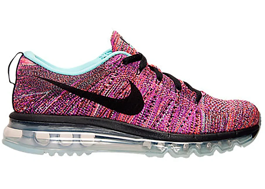 Фото № 1 с приближением к товару «‎Nike Flyknit Max Black Copa Hyper Orange »