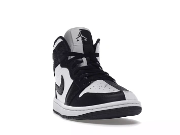 Jordan 1 Mid Split Black White  - 3