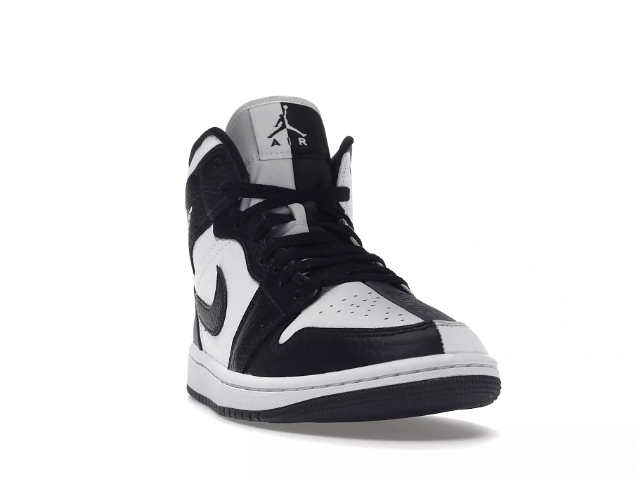 Фото № 3 с приближением к товару «‎Jordan 1 Mid Split Black White »