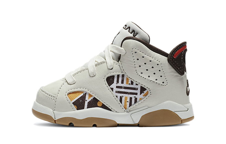 Фото № 1 с приближением к товару «‎Air Jordan 6 Retro TD 'Quai 54 - Sail Gum'»