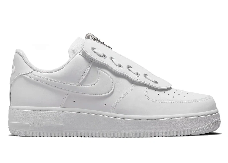 Фото № 1 с приближением к товару «‎Nike Air Force 1 Low Shroud White»