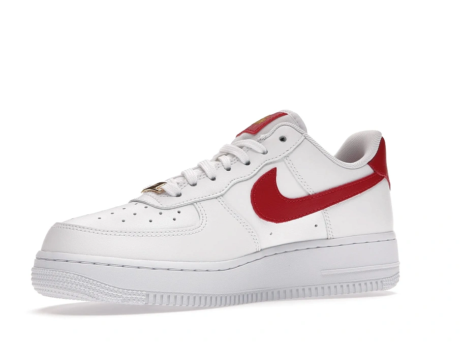 Фото № 2 с приближением к товару «‎Nike Air Force 1 Low Essential Gym Red Mini Swoosh »