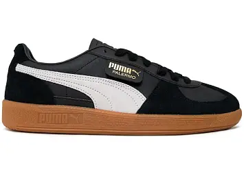 Puma Palermo Leather Black Feather Grey Gum (396464-03)