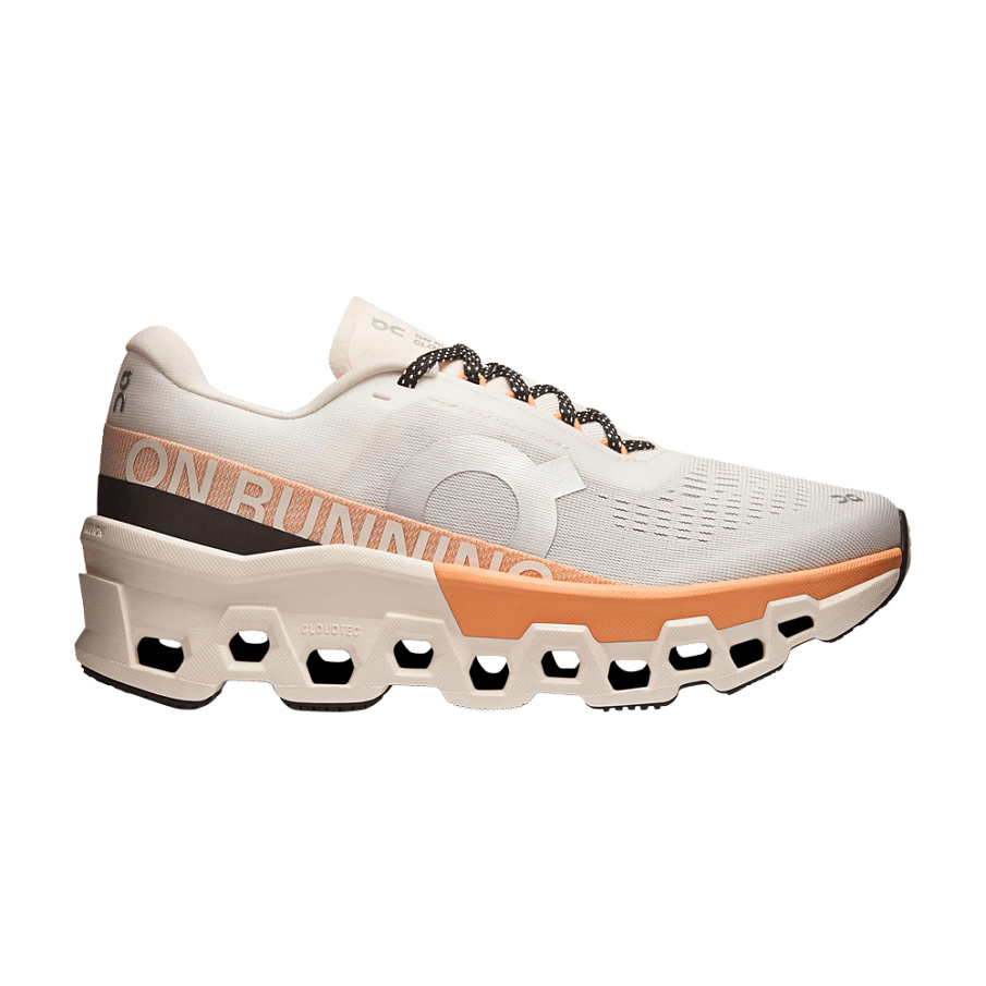 Фото № 1 с приближением к товару «‎Women's Cloudmonster 2 Ivory Tangerine»