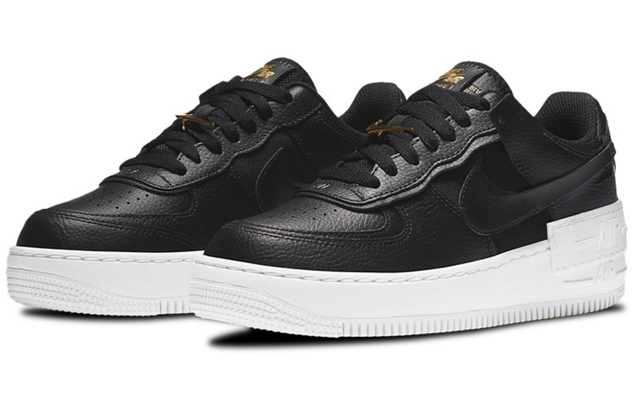 Фото № 3 с приближением к товару «‎Nike Wmns Air Force 1 Shadow Sneakers BlackWhite»